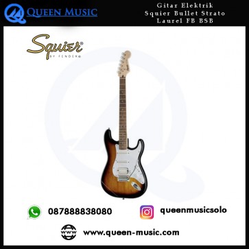 Squier Bullet Stratocaster HSS Laurel FB BSB