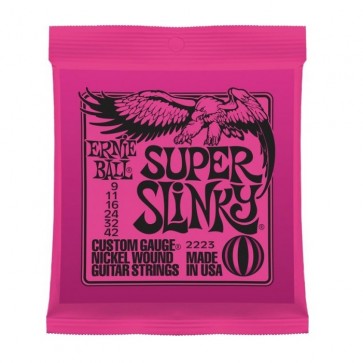 Ernie Ball 2223 Super Slinky Nickel Wound Electric Strings