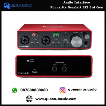 Focusrite Scarlett 2i2 3rd Gen
