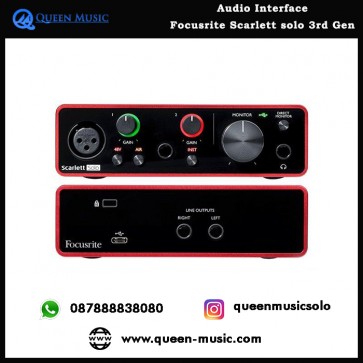 Focusrite Scarlett Solo 3rd Gen