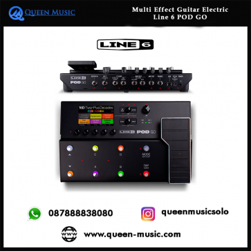 LINE 6 POD GO GUITAR MULTI EFFECTS PROCESSOR